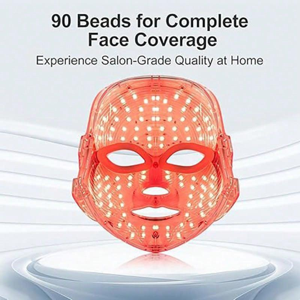 LED Light Therapy Mask with 7 Therapeutic Colors