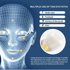 Hyaluronic Acid Microneedle Eye Mask