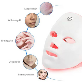 LED Light Therapy Mask with 7 Therapeutic Colors