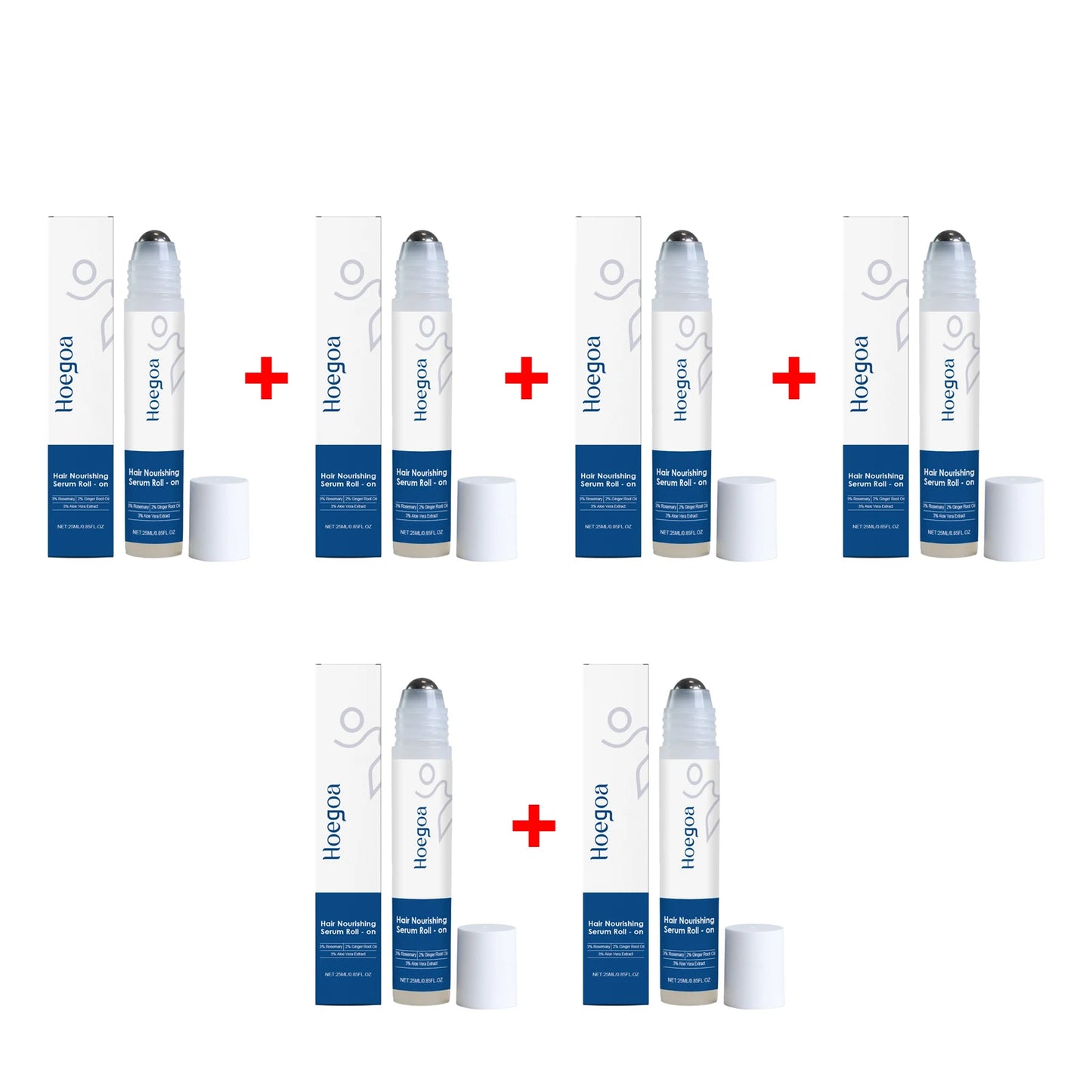 Aceite Ginger para el crecimiento del cabello raíces del cabello y cuero cabelludo Sérum para la caída del cabello Roller