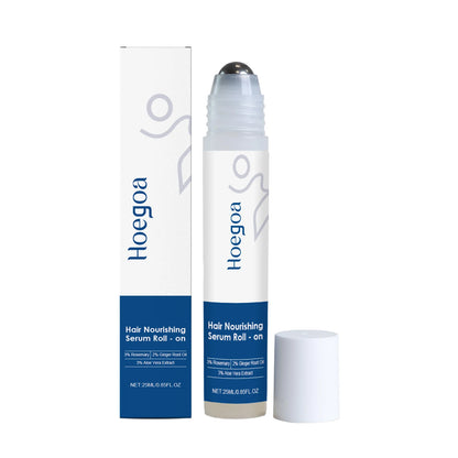 Aceite Ginger para el crecimiento del cabello raíces del cabello y cuero cabelludo Sérum para la caída del cabello Roller