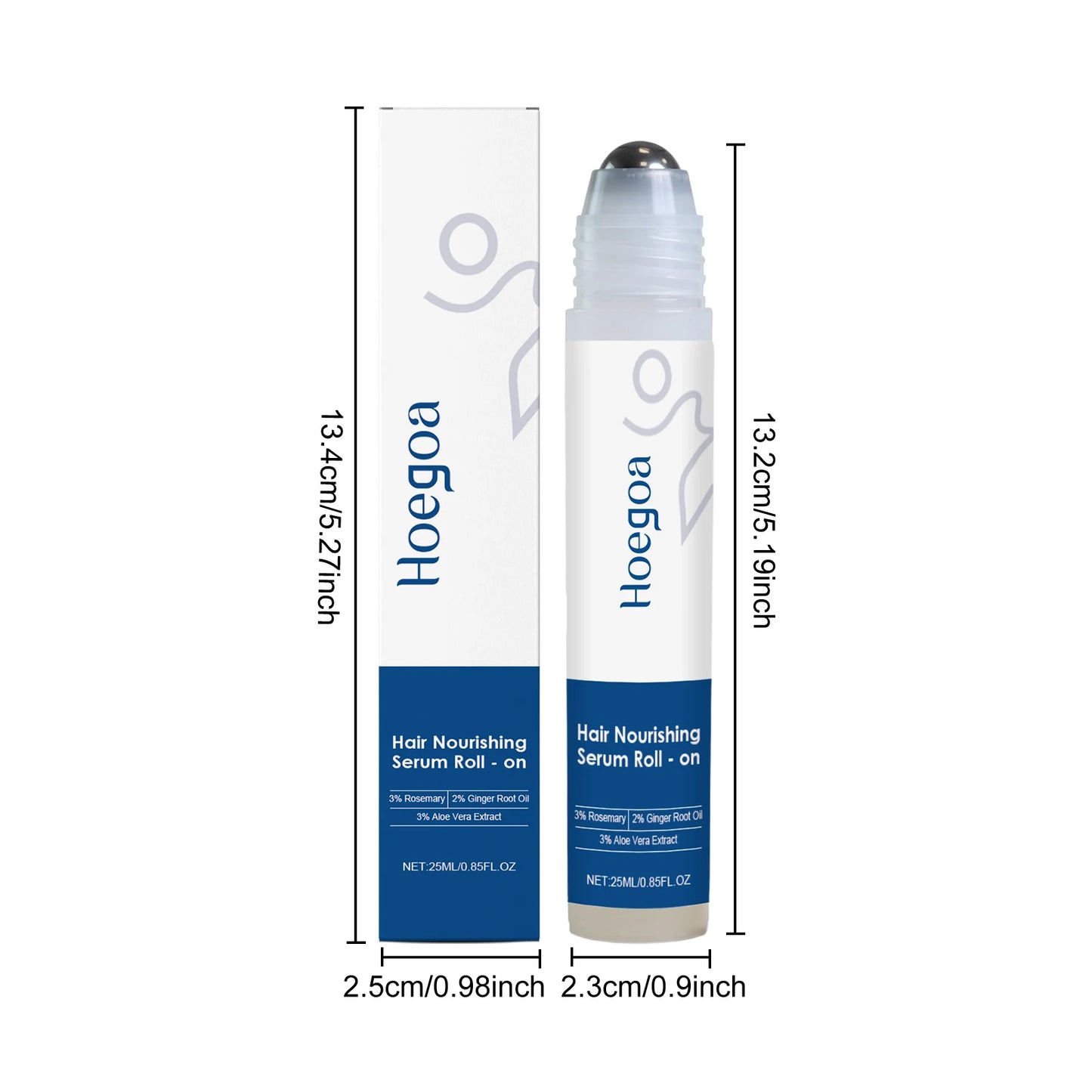 Aceite Ginger para el crecimiento del cabello raíces del cabello y cuero cabelludo Sérum para la caída del cabello Roller