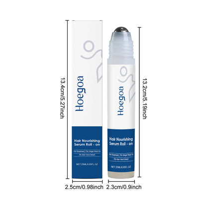 Aceite Ginger para el crecimiento del cabello raíces del cabello y cuero cabelludo Sérum para la caída del cabello Roller
