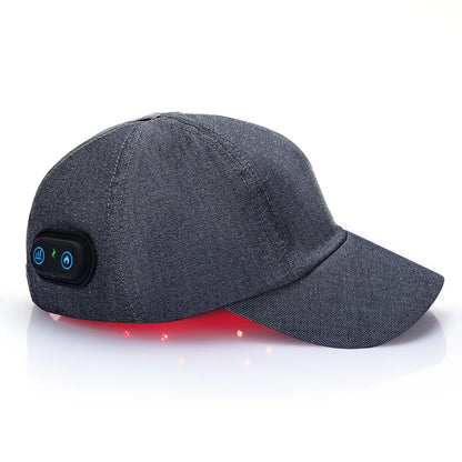 Nuevos LED infrarrojos Gorro de terapia con luz roja anticaída, relajante del cuero cabelludo y antiinflamatorio
